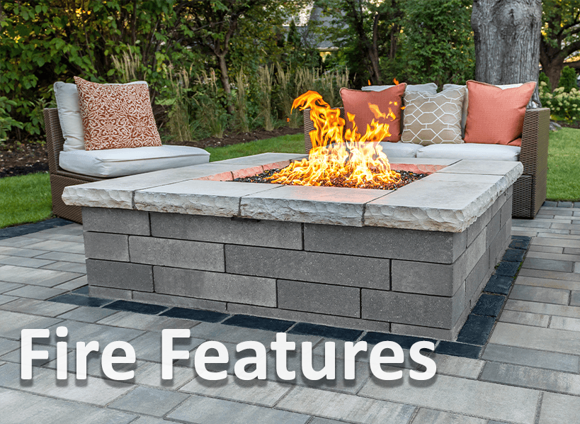 Local Authorized Unilock Brick and Stone Fire Pit and Feature Contractor in Chicago and Suburbs Nearby